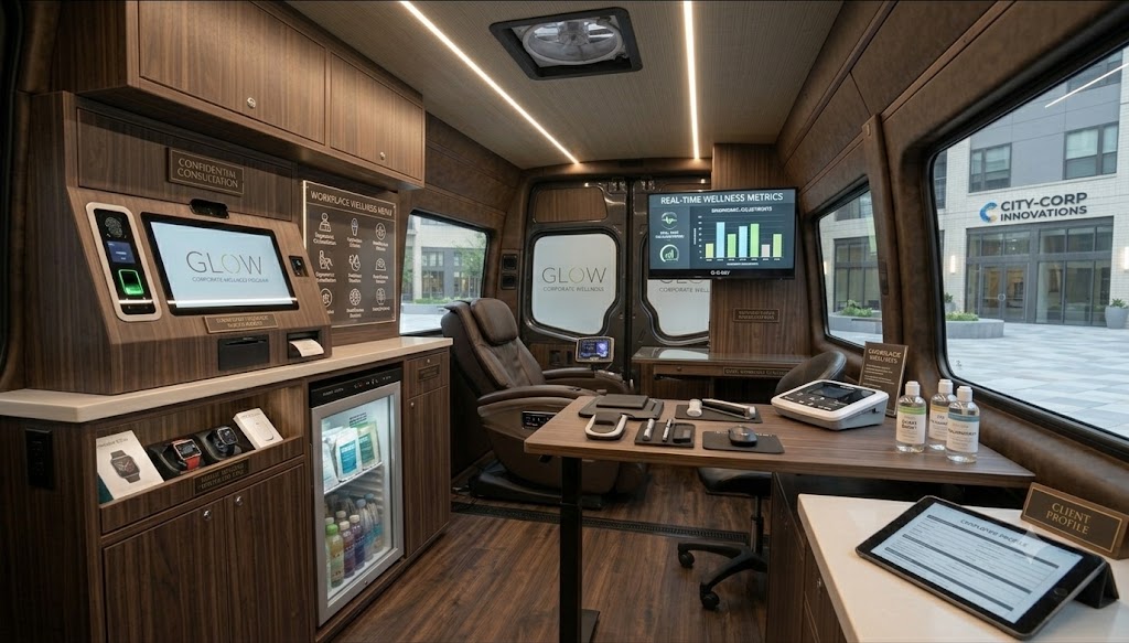 mobile corporate wellness vans