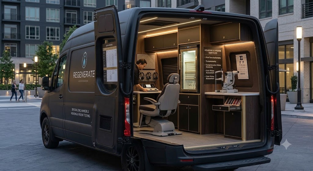 mobile hearing vision vans