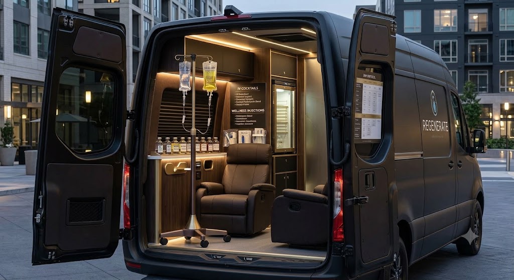 mobile iv hydration wellness injection vans