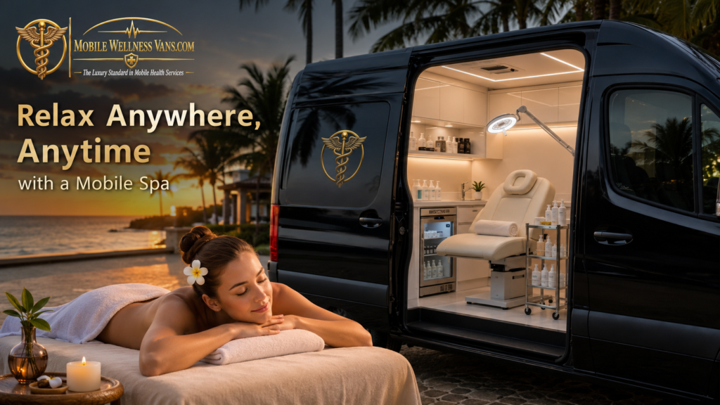 Why a Mobile Spa Can Be More Convenient Than Visiting a Traditional Spa While on Vacation mobile spa