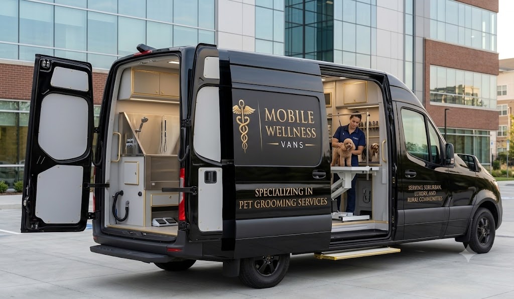 pet grooming vans