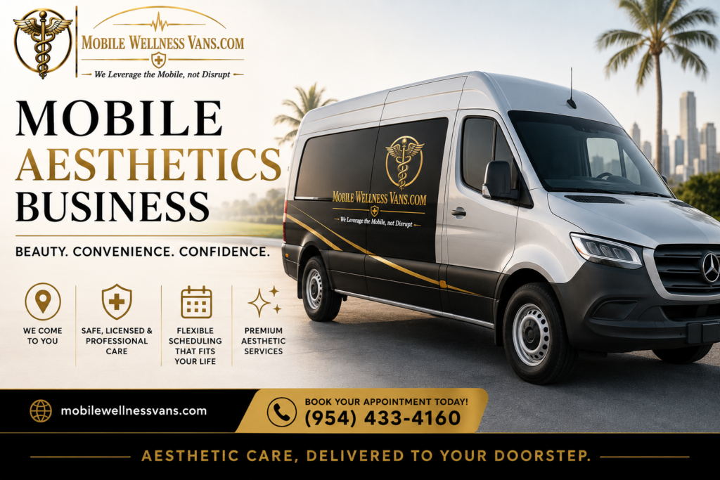 How Mobile Mammography Programs Coordinate Patient Scheduling, Screening Capacity, and On-Site Workflow luxury mobile wellness van advertisement